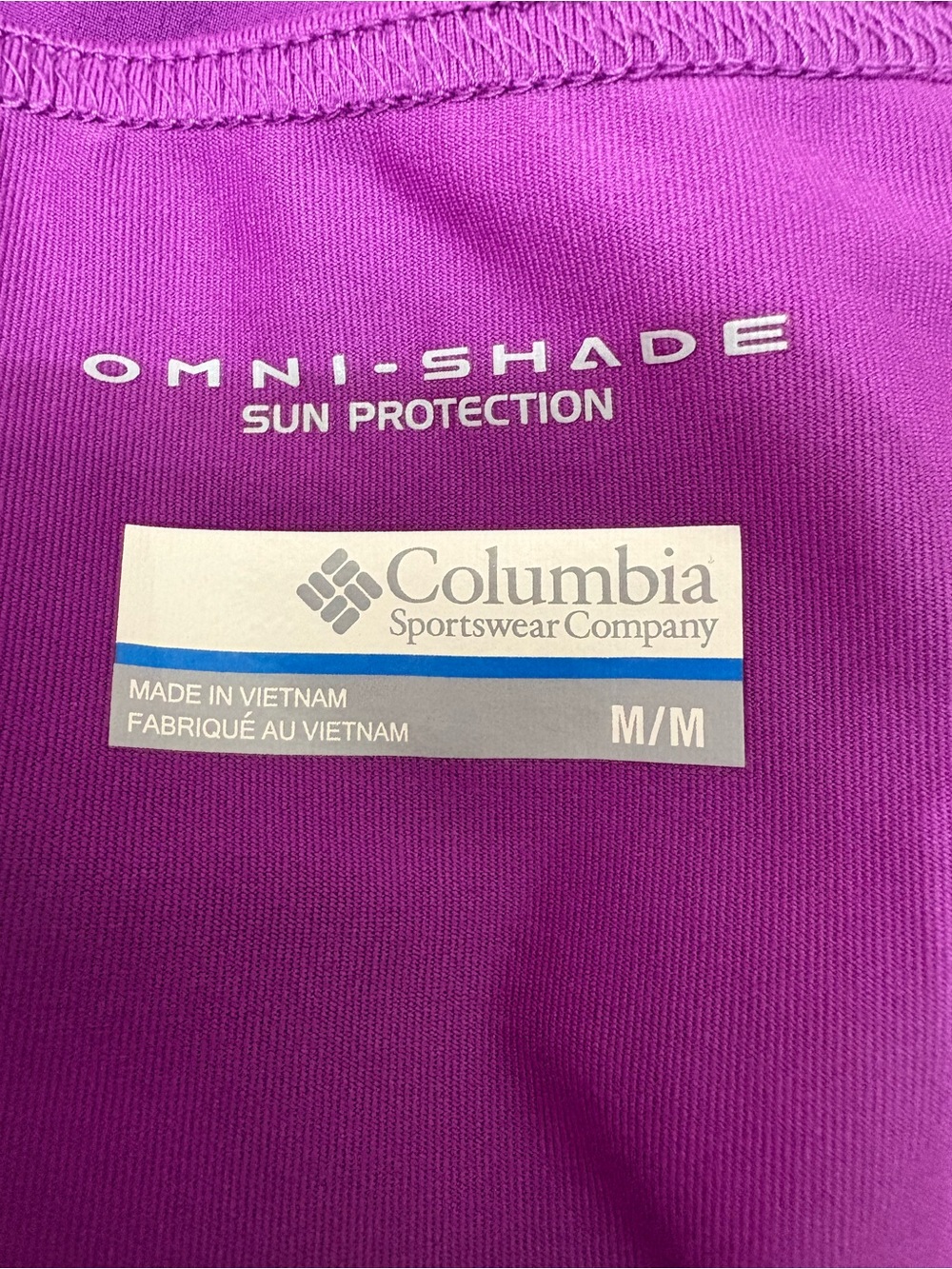 Columbia Marakesh Maven Omni-Shade Sleeveless Scoop Neck Fuchsia Dress | Size M - Picture 7 of 10